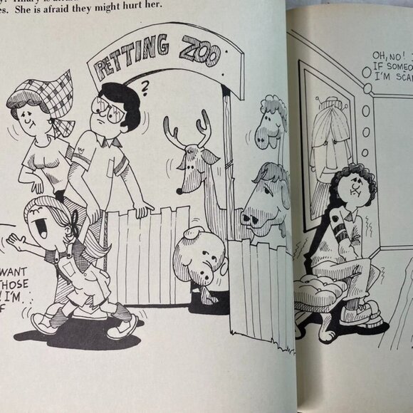 Childrens Book Handling Fear Dangerous Things Situations 1979 u Joy Wilt Ready S - Picture 9 of 11